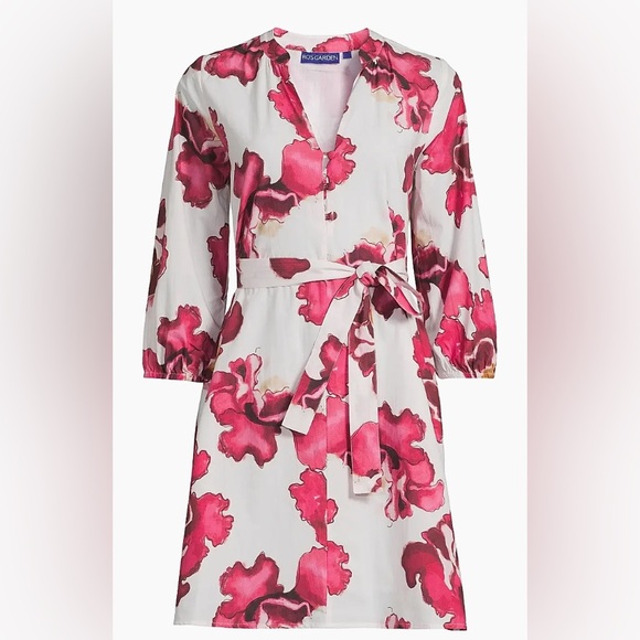 Ro's Garden CC Cooper Floral Cotton Minidress Size Small - Picture 5 of 9